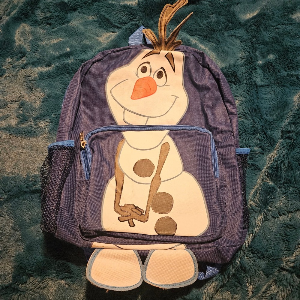 Disney Frozen Olaf Mini Backpack Kids Toddler Blue School Bag Character‎